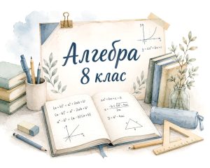 Алгебра у 8 класі без хаосу – як домашка починає працювати на тебе