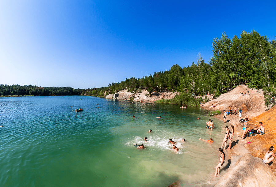 Блакитне озеро у Підгірцях: як доїхати, відгуки, чи можна купатися