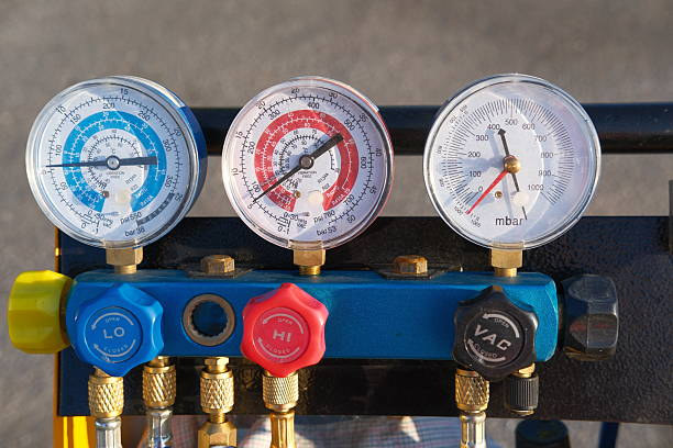 Манометрический коллектор четырехвентильный