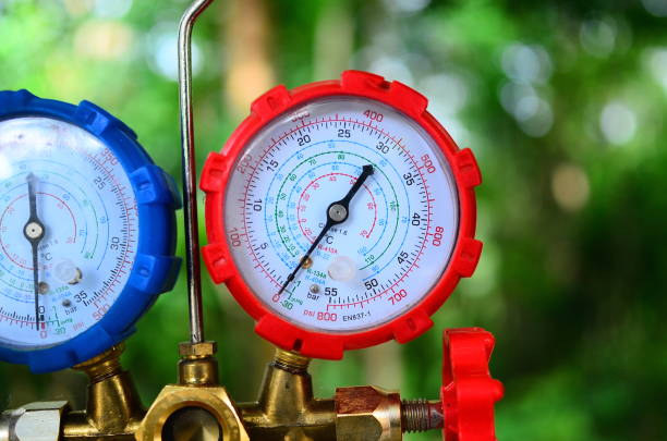 Манометрический коллектор двухвентильный