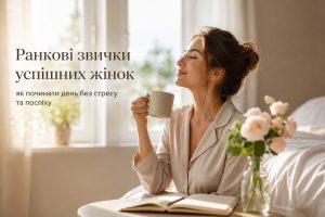 Ранкові звички успішних жінок: як починати день без стресу та поспіху