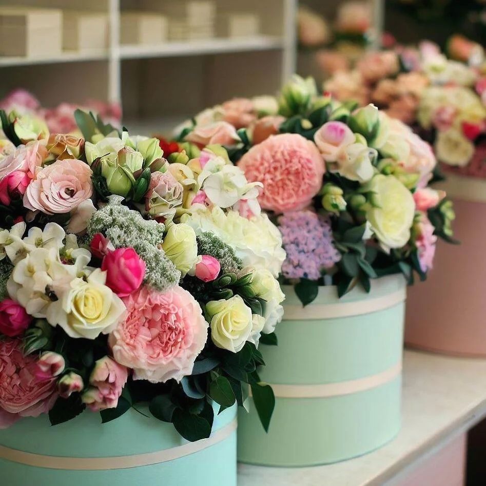 Шляпні коробки для квітів: чарівна елегантність для ваших рослин