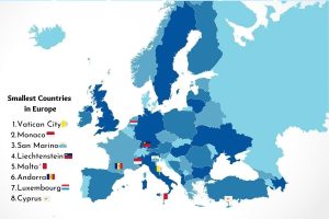 Топ 5 найменших країн Європи: площа, населення та роль у світі