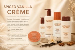 Victoria’s Secret Spiced Vanilla Crème — теплий ванільний аромат для затишного догляду